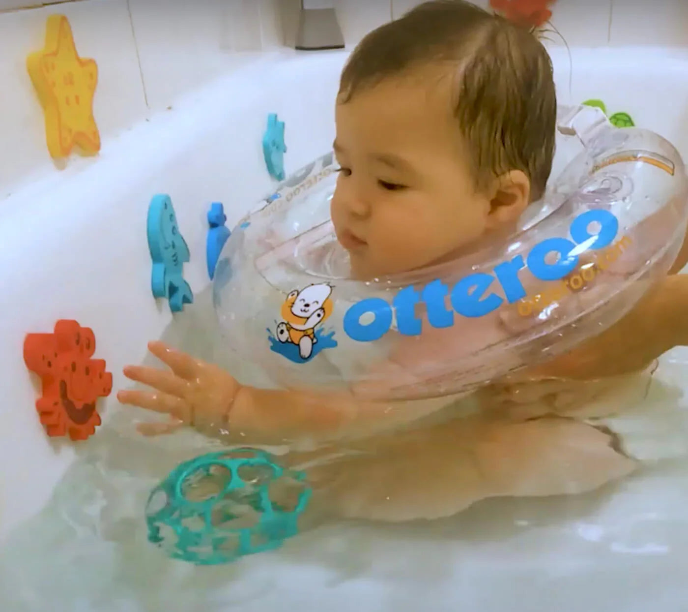 Practice Reaching in the Tub