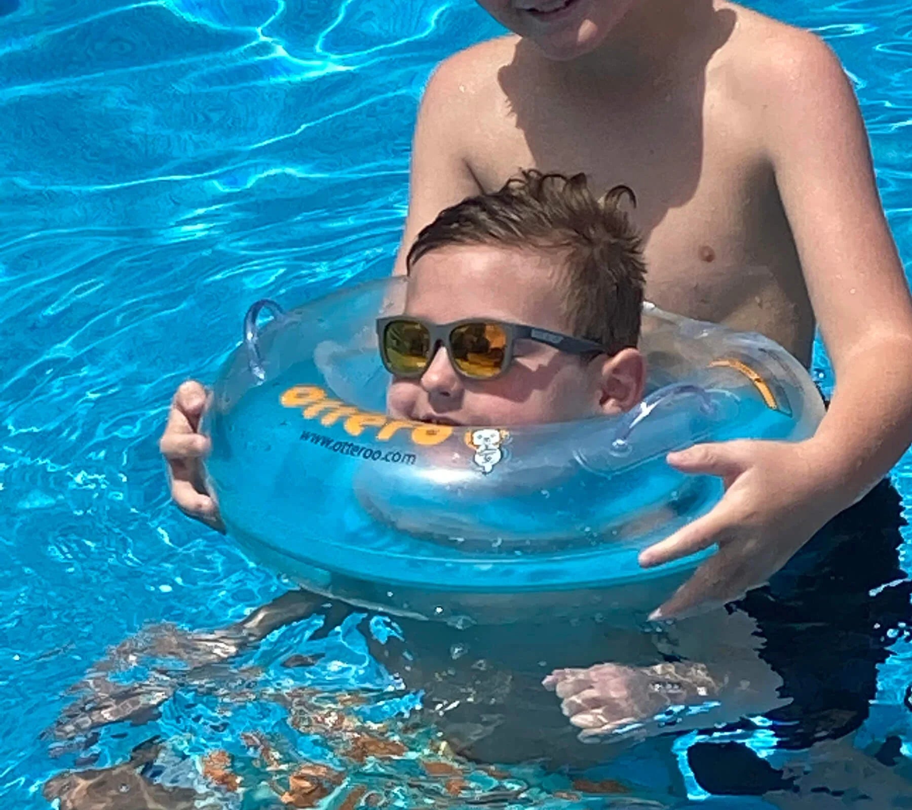 Otteroo Takes Tripp from Infant Aquatic Therapy to Toddler Pool Days
