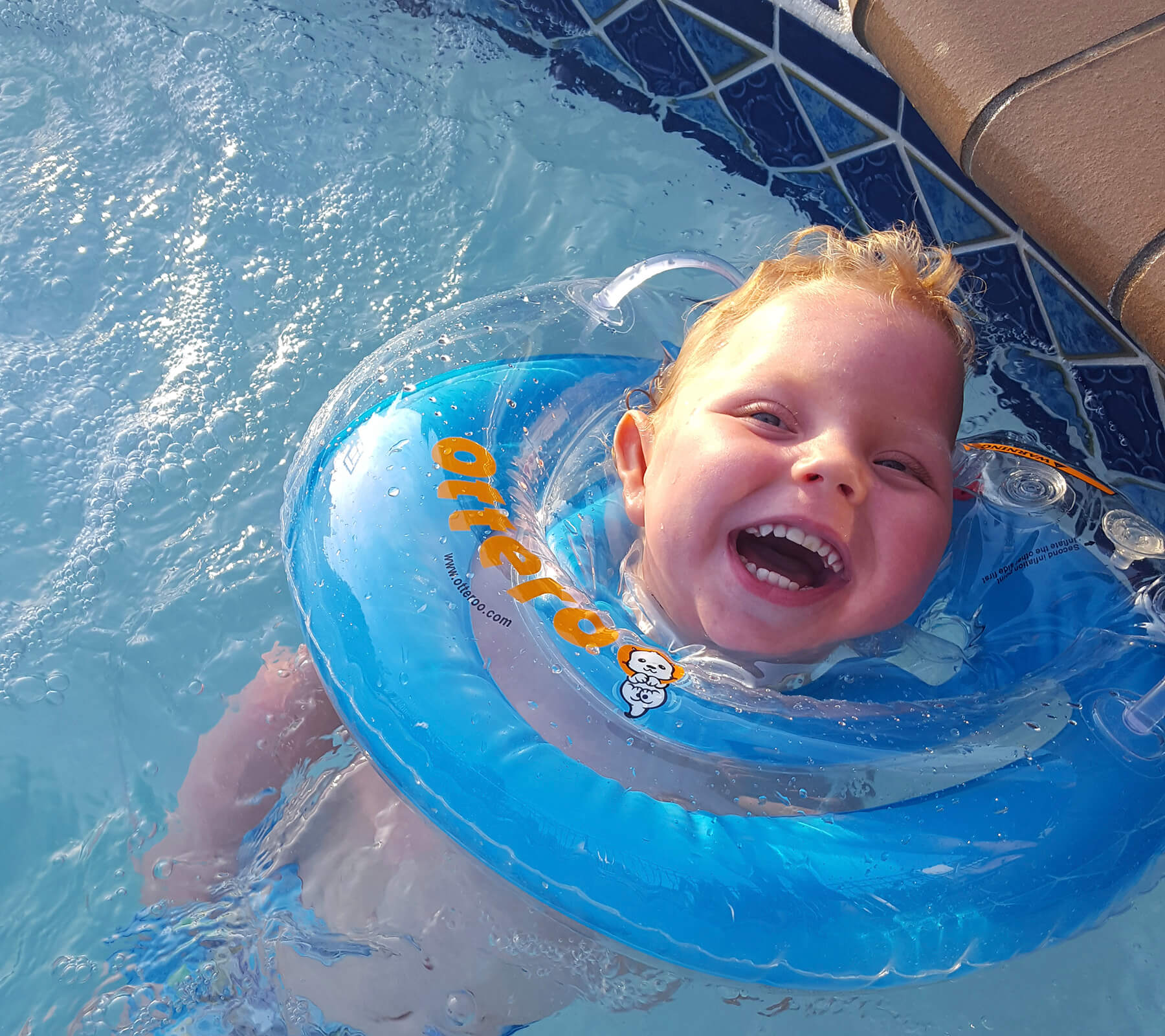 Toddler With Cerebral Palsy, No Muscle Tone Laughed & Squealed in Excitement in Otteroo