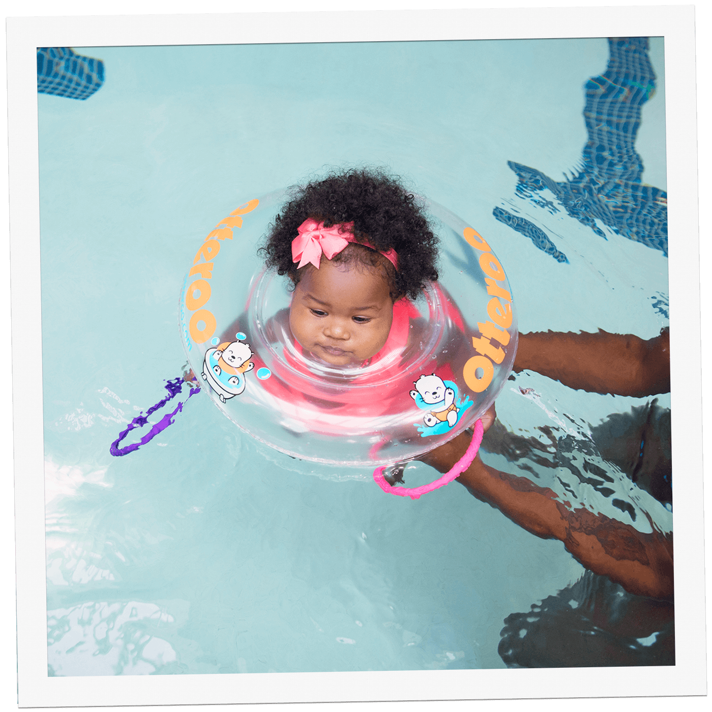 New baby top neck float